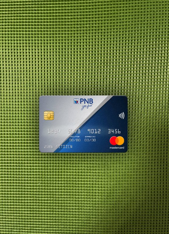 Download Philippines National Bank (PNB) mastercard photolook front Photoshop template